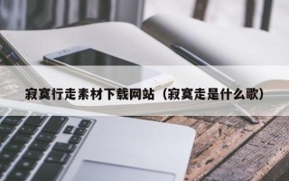 吴忠寂寞行走素材下载网站（寂寞走是什么歌）